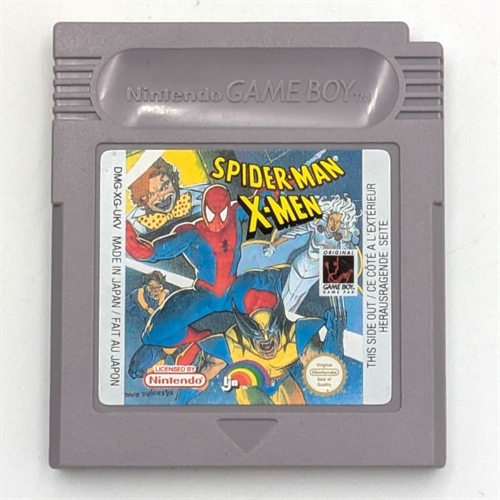 Spiderman and the X-Men Arcade's Revenge - Gameboy original (A-Grade) (Genbrug)